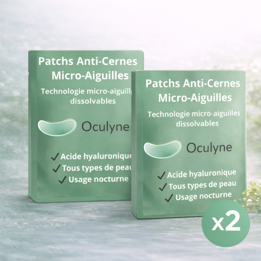 Patchs anti-cernes - Micro-aiguilles